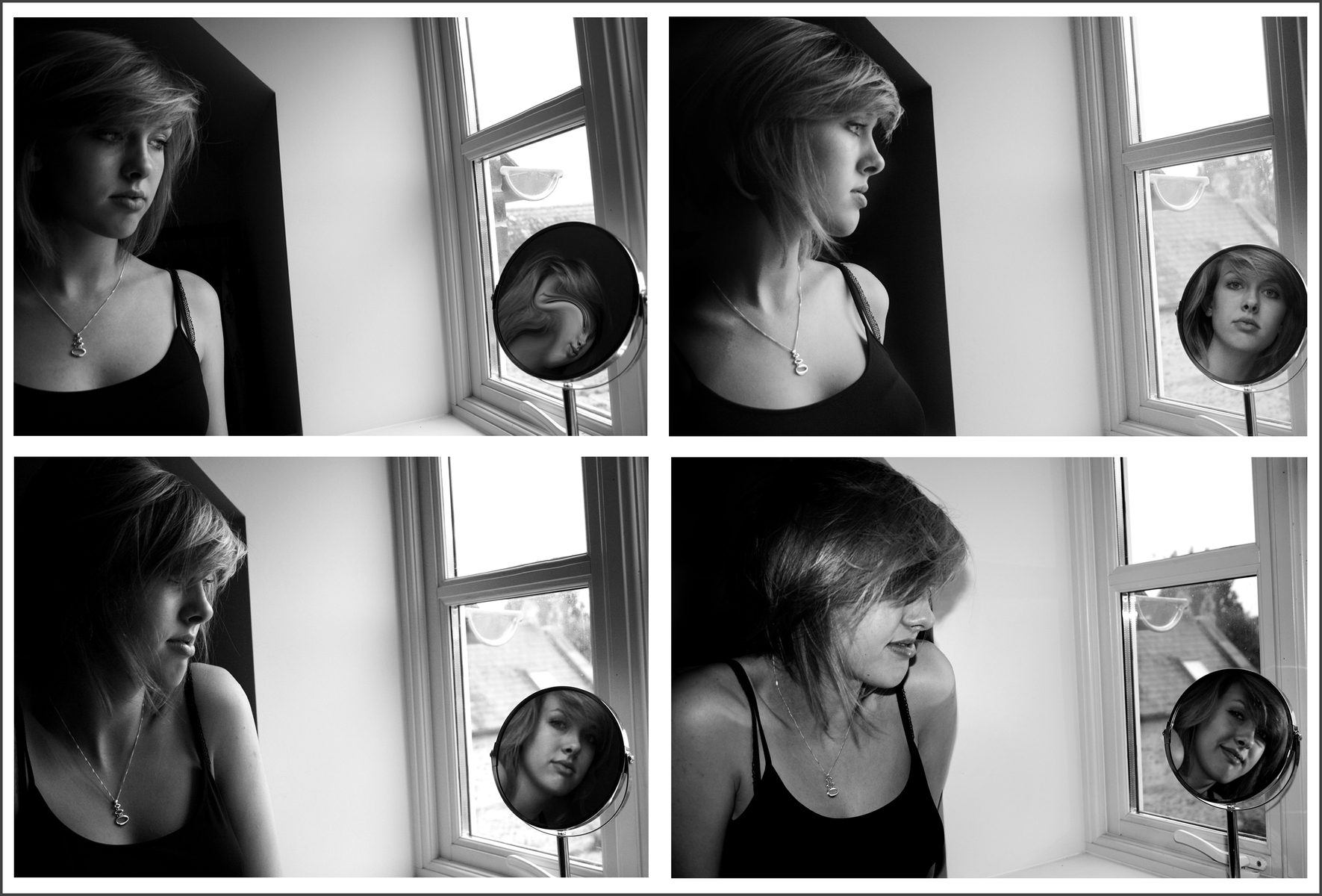 Here is one of my responses to Duane Michals. I was inspired by 