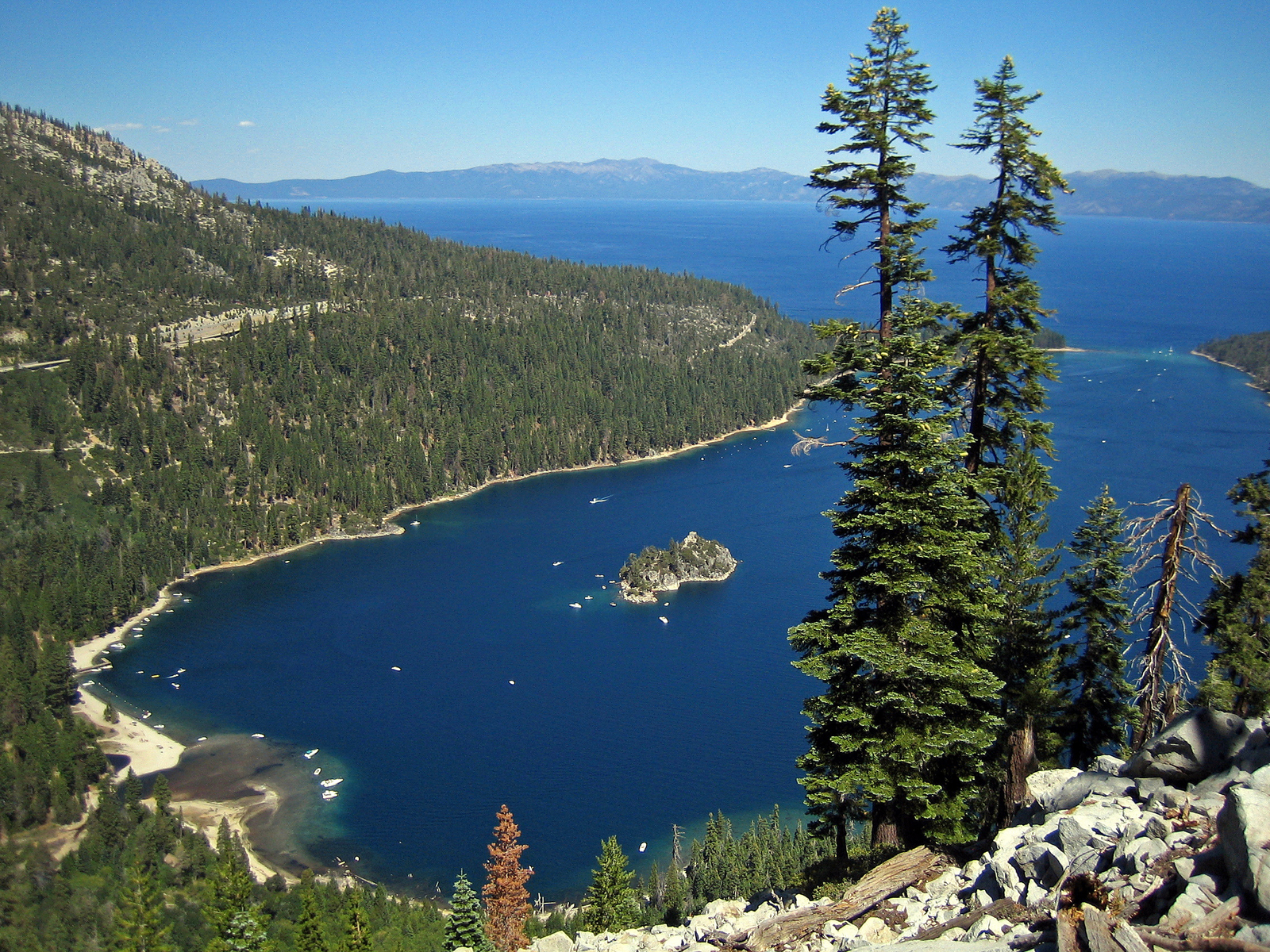 west shore Lake Tahoe, California